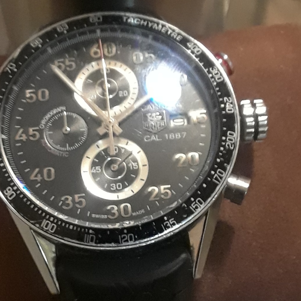 Tag heuer 01 chronograph 45mm men's watch